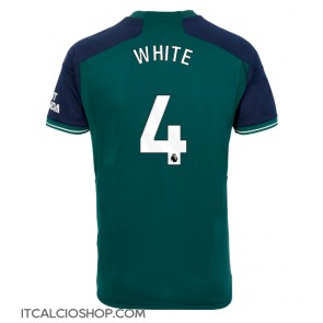 Arsenal Ben White #4 Terza Maglia 2023-24 Manica Corta